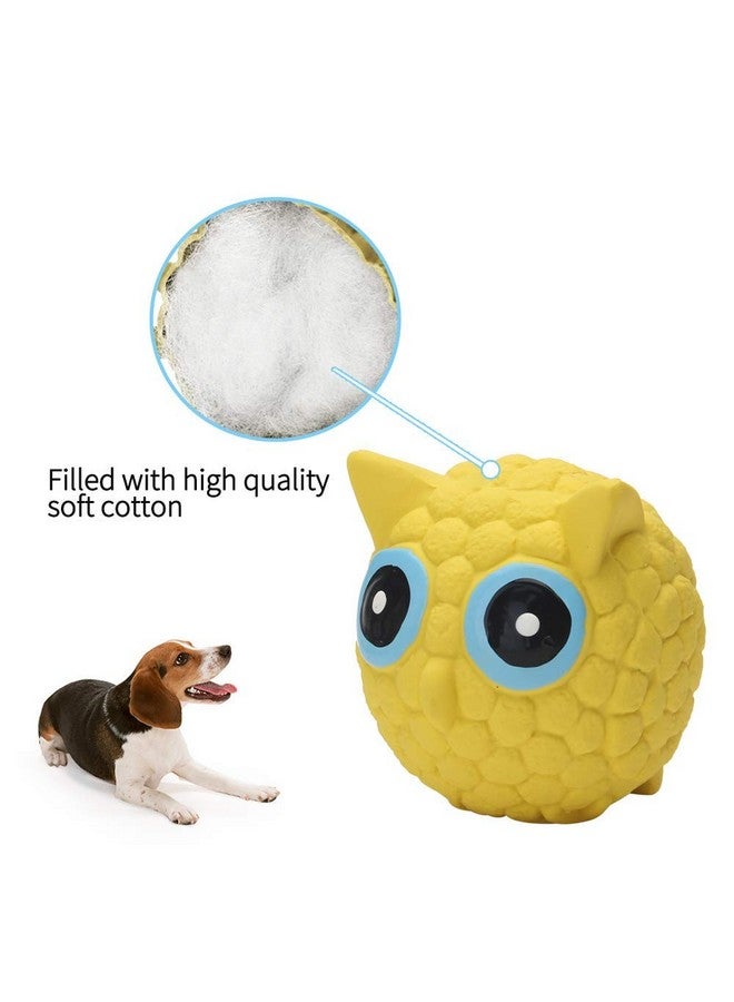 Non-Toxic Soft Latex Interactive Training Fetch And Play Squeaky Owl Bouncing And Floating Chew Toy For Puppy And Dogs (Medium). - Image 4