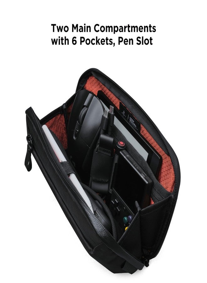 ALPAKA Tech Case Mini Small Travel Organizer Pouch for Electronics, Cables, Cell Phone | Tech Pouch for Electronic Accessories - Image 3