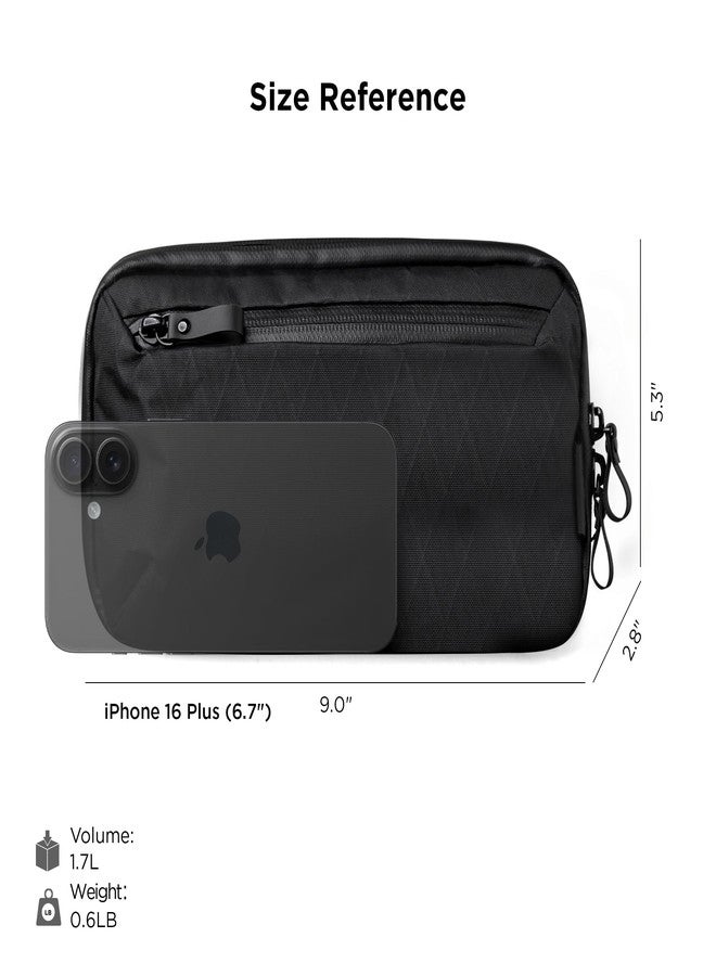 ALPAKA Tech Case Mini Small Travel Organizer Pouch for Electronics, Cables, Cell Phone | Tech Pouch for Electronic Accessories - Image 2