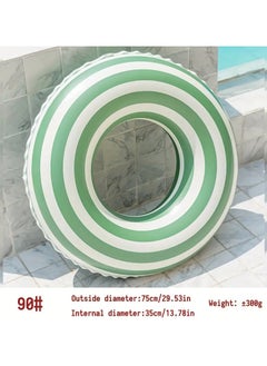 Goolsky 1pc Retro PVC Swimming Ring, Swimming Equipment(90#) ﻿  - Image 1