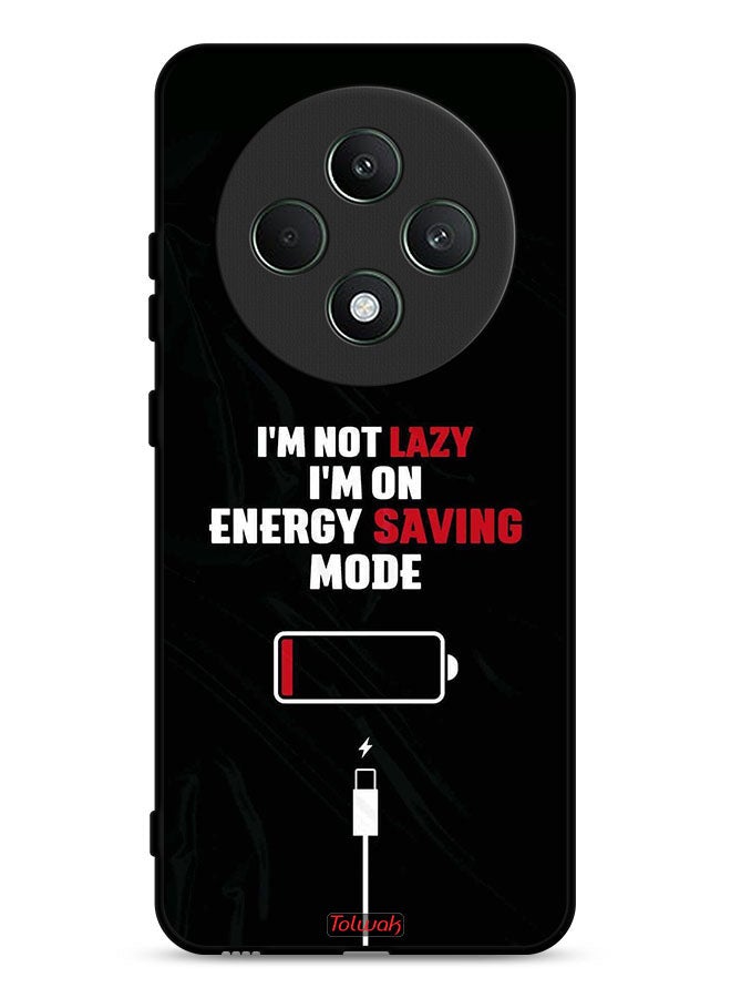 Tolwak Oppo Reno12 F 5G Protective Case Cover I Am Not Lazy I Am On Energy Saving Mode - Image 1