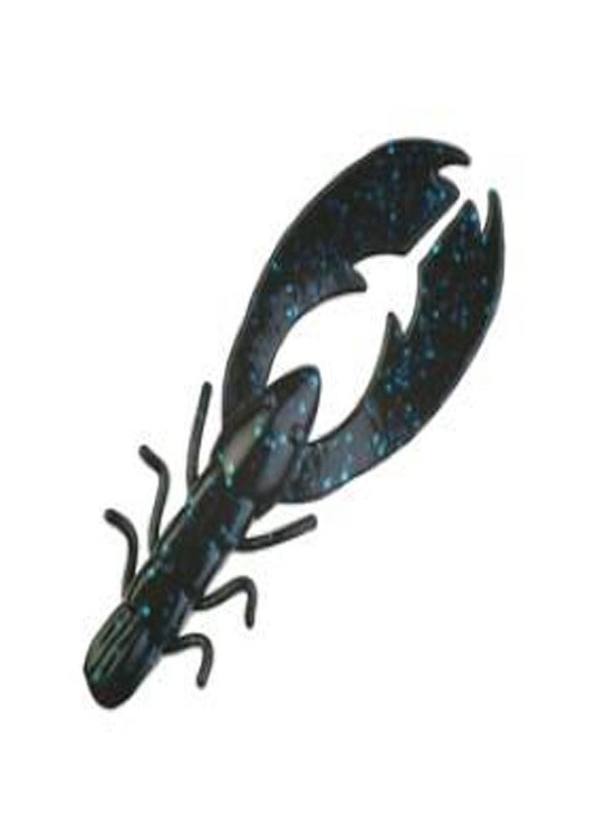 Berkley PowerBait Chigger Craw , Black Blue Fleck, 4" (9 Count) - Image 4