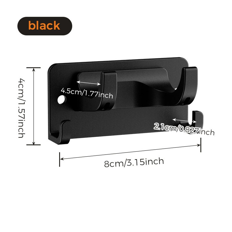 Garden Tool Storage Rack Wall Mounted ABS 1 Pack - Image 3