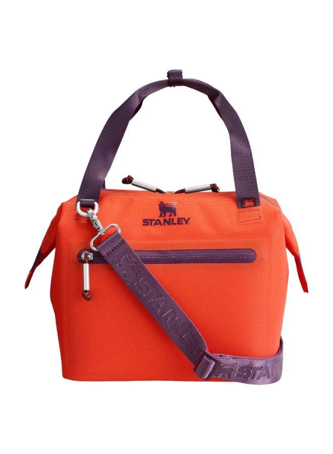 Stanley All Day Julienne Mini Cooler Bag 7.4 QT (10 Can) | Compact Soft Cooler for Picnics, Beach, Hiking & Daily Commute | 12H Cooling Performance with Leak-Proof Winged Bear Liner | Unique Doctor’s Bag Hinge-Top Design | Recycled Polyester | Adjustable Strap, Front Zip Pocket, Lightweight 0.41 kg | Portable Insulated Lunch Tote for Snacks, Meals, Drinks & Outdoor Adventures - Image 1