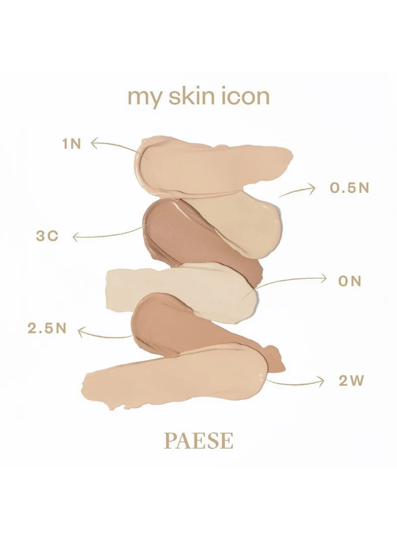 Paese My Skin Icon Mattifying Foundation with Satin Finish - 0N Alabaster