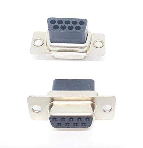 PC Accessories - Connectors Pro DB9 Female D-Sub Crimp Type Connector, 10-Pack No pin - Image 1