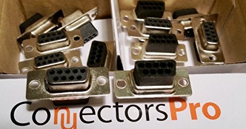PC Accessories - Connectors Pro DB9 Female D-Sub Crimp Type Connector, 10-Pack No pin - Image 5
