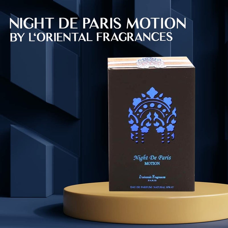 jean antoine Night De Paris Motion By L'Oriental Fragrances Eau De Parfum 3.3OZ (NIGPFZ006) - Image 4