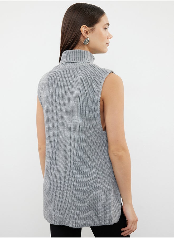 Gray Side Functional Buttoned Knitwear Sweater TWOAW25SV00015 - pzsku/Z56670FEB3D9300AB18F5Z/45/_/1730941415/8a77d02d-8d19-48eb-beea-2fb7b83594e9
