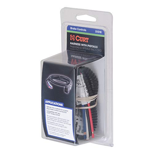 Curt كورت 51516 موصل كهربائي عالمي للتحكم في فرامل المقطورة مع حزمة أسلاك - Image 5