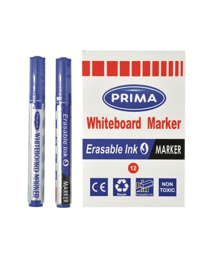 سبورة بيضاء مقاس 60*90 سم + ستاند مقاس 60*90 + 1 علبة اقلام سبورة بريما - Image 4