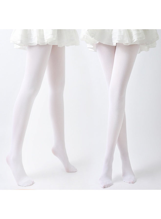 2 Pairs Girls' Soft Pro Dance socks Ballet Footed Tight Non-slipping Sole 90D，S  - Image 4