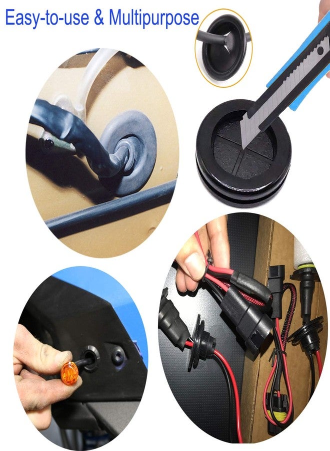 ECUDIS 8 Pcs Rubber Grommets Firewall Hole Plugs Wire Protection, 2-1/8" ID 2-1/2" Drill Hole - Image 5