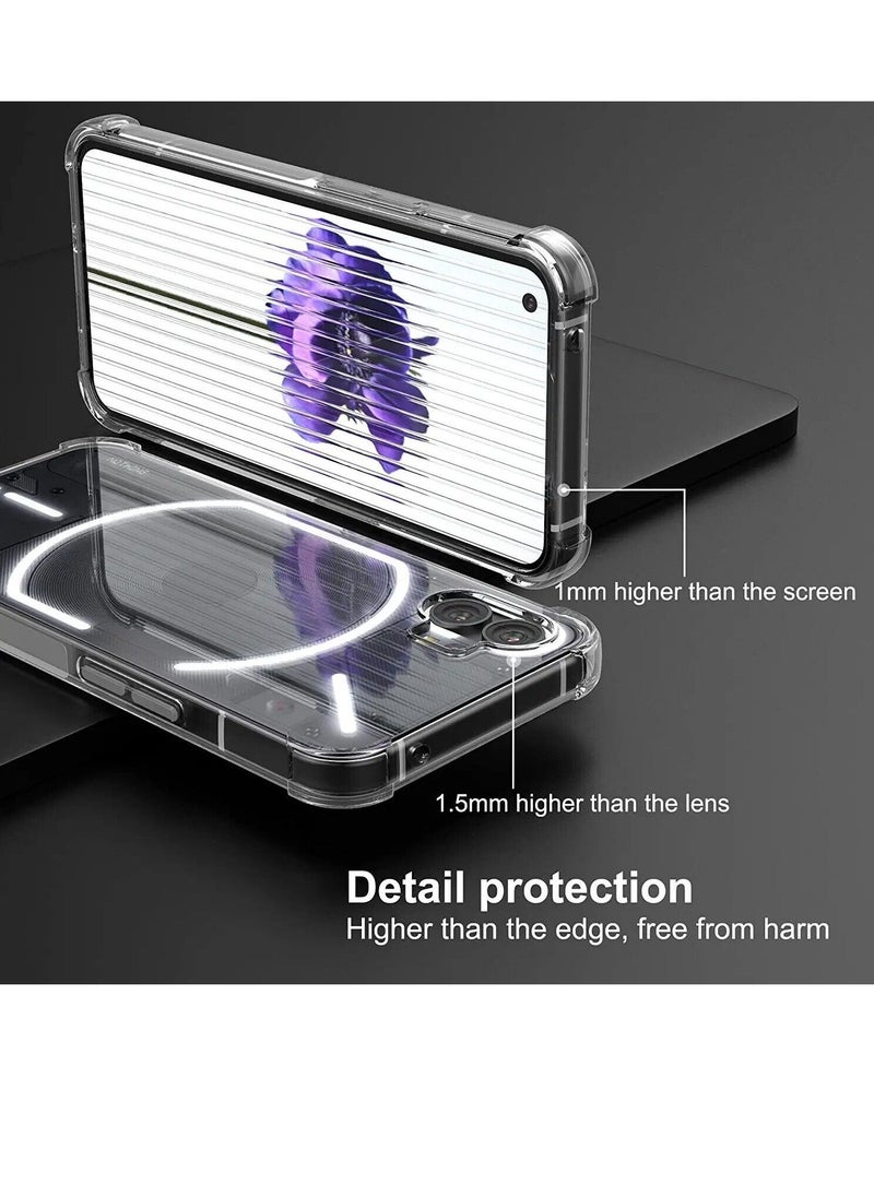 Raxoom 2in1 Per  Phone 1 One Film + Rugged Crystal Flexible Cover Case - Image 4