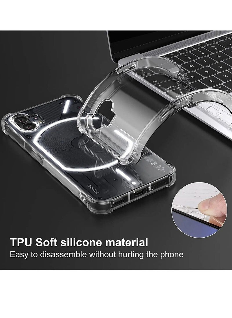 Raxoom 2in1 Per  Phone 1 One Film + Rugged Crystal Flexible Cover Case - Image 3