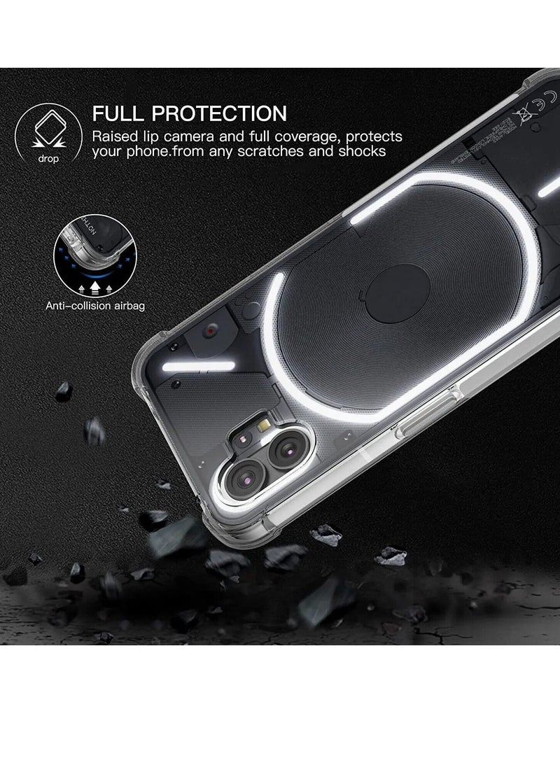 Raxoom 2in1 Per  Phone 1 One Film + Rugged Crystal Flexible Cover Case - Image 2