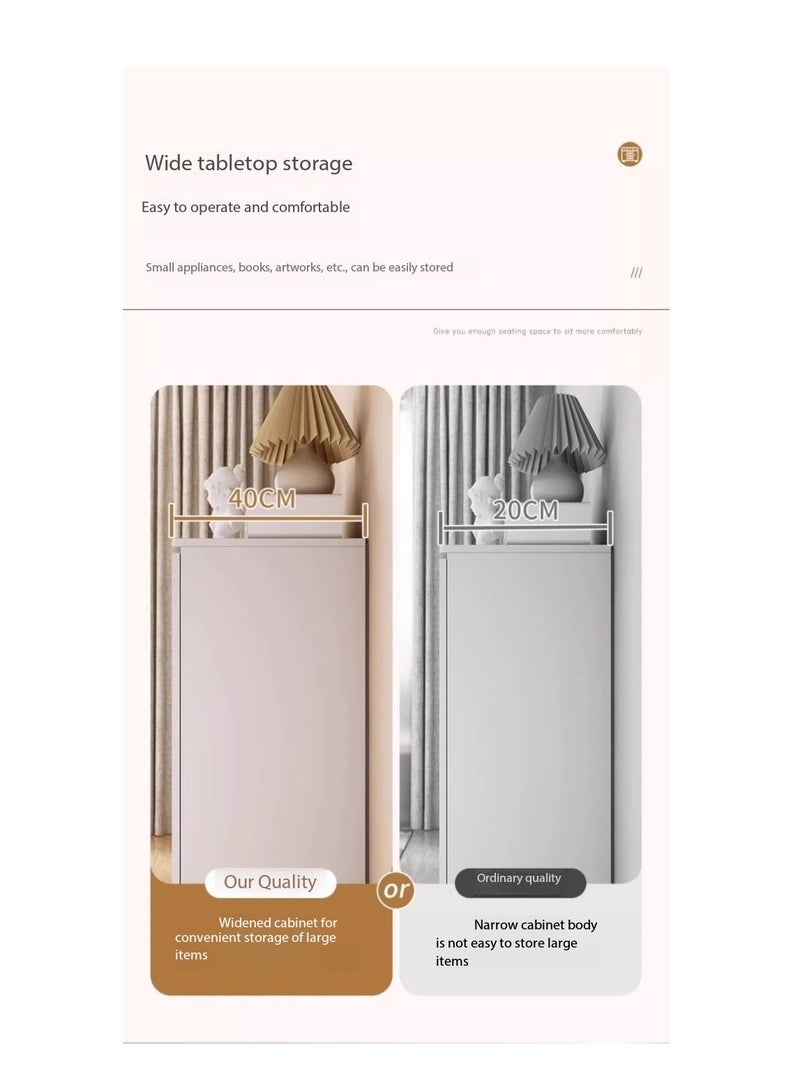 Storage Cabinet with Drawers & Cupboard, Multi-Functional Sideboard Buffet Shoe Cabinet, Home Coffee Bar Cabinet Dresser Vanity Table, Chest of Drawers for Dining Room Bedroom Entryway Organizer（DGC001) - Image 4