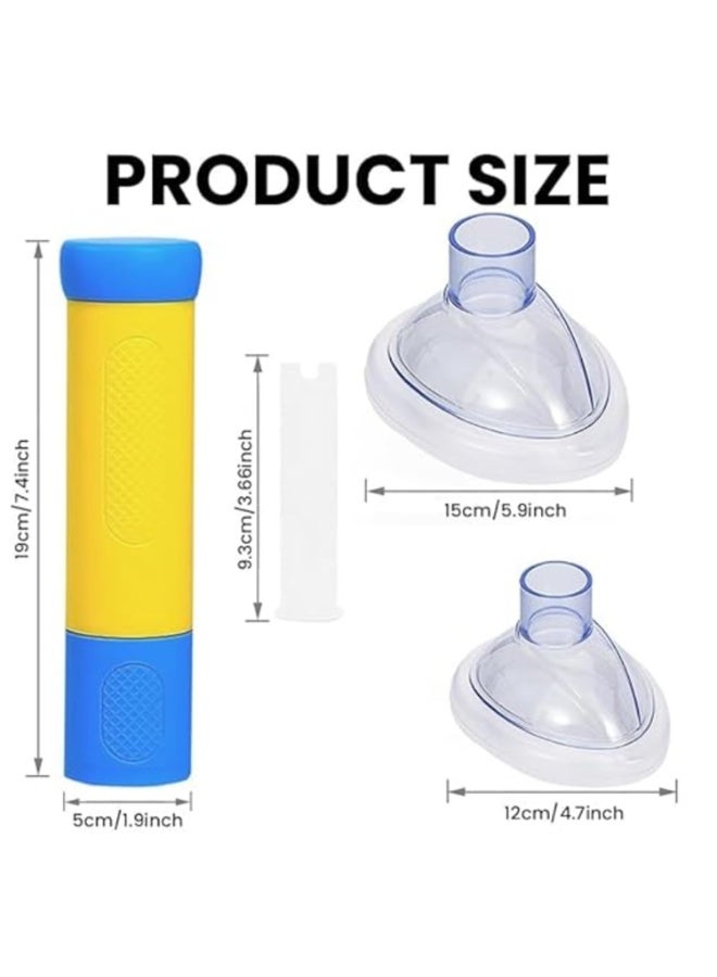HUMJO Anti Choking Device, Emergency Rescue Mask,Choking Rescue Device for Kids and Adults, Portable Airway Suction Device, Airway Suction Device for Home & Travel First Aid - Image 3