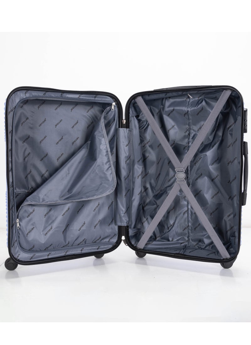 VIPTOUR - Set of 4 ABS Trolley Luggage With Number Lock 20,24,28,32 Inches - Image 1