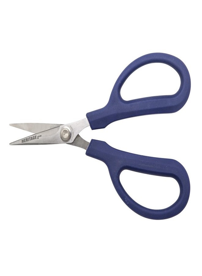 Klein Tools 544 Scissors, Utility Scissors with Sharp Points for Cutting Upholstery, Rubber, More, Right-Hand and Left-Hand Use, 6-3/8-Inch - Image 4