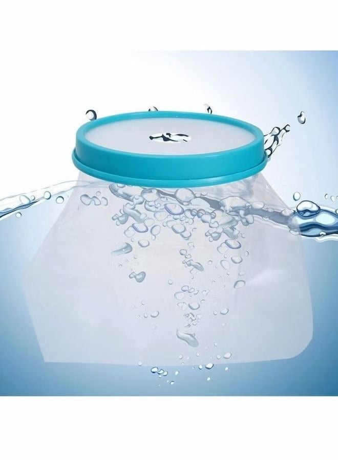 Coconut Waterproof Foot Cover, Cast Covers for Shower Adult Foot, Waterproof Foot Cast Wound Cover Protector for Shower Bath. Soft Comfortable Watertight Seal to Keep Wounds Dry. Bathing - Image 4