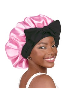 MX single-layer black ribbon - deep pink