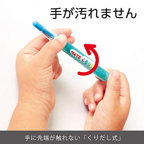 Pentel Kururira Twist Crayon - 12 Color Set (japan import) - Image 5