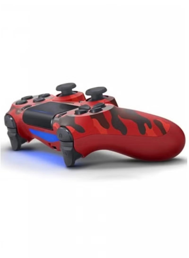 TIGER Wireless Controller for PlayStation 4 | DualShock PS4 Gamepad in Red | Ergonomic Grip with Responsive Analog Sticks | Bluetooth Wireless Connectivity | Vibration Feedback & Motion Sensors | Rechargeable Battery | Perfect Console Gaming Accessory  - Image 4