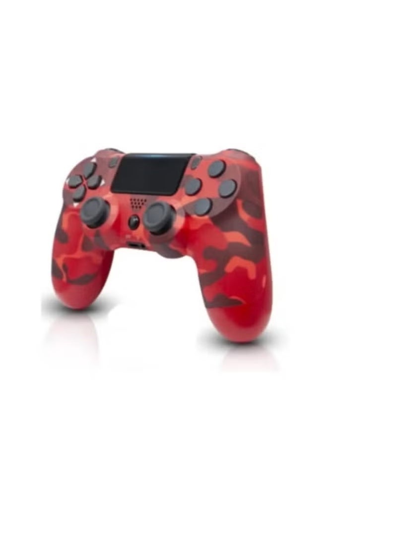 TIGER Wireless Controller for PlayStation 4 | DualShock PS4 Gamepad in Red | Ergonomic Grip with Responsive Analog Sticks | Bluetooth Wireless Connectivity | Vibration Feedback & Motion Sensors | Rechargeable Battery | Perfect Console Gaming Accessory  - Image 2