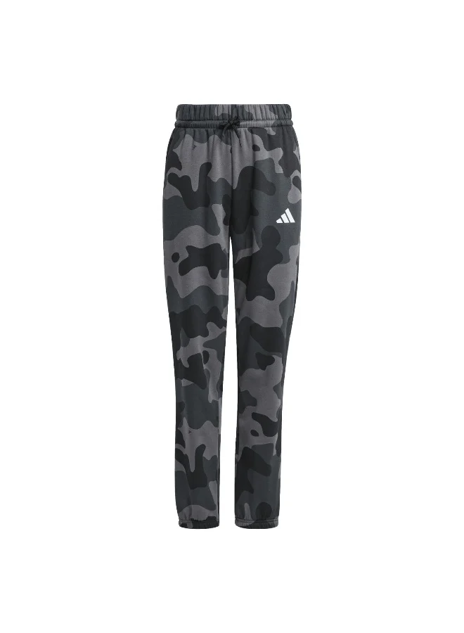 adidas Adidas J Camo Fl Pant Black Pants (1/1) Pants For Kids