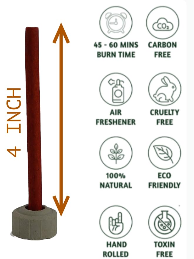 Binda Oudh Oud Bambooless Incense Sticks 20 Sticks Pack of 1 Natural LongLasting Luxury Oudh Oud Scent Perfect for Pooja Meditation or Relaxation - Image 4