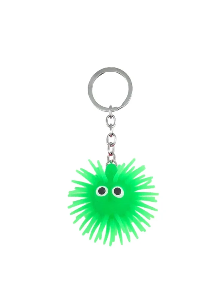تينك Fuzzy Guy Light Up Keyring Green