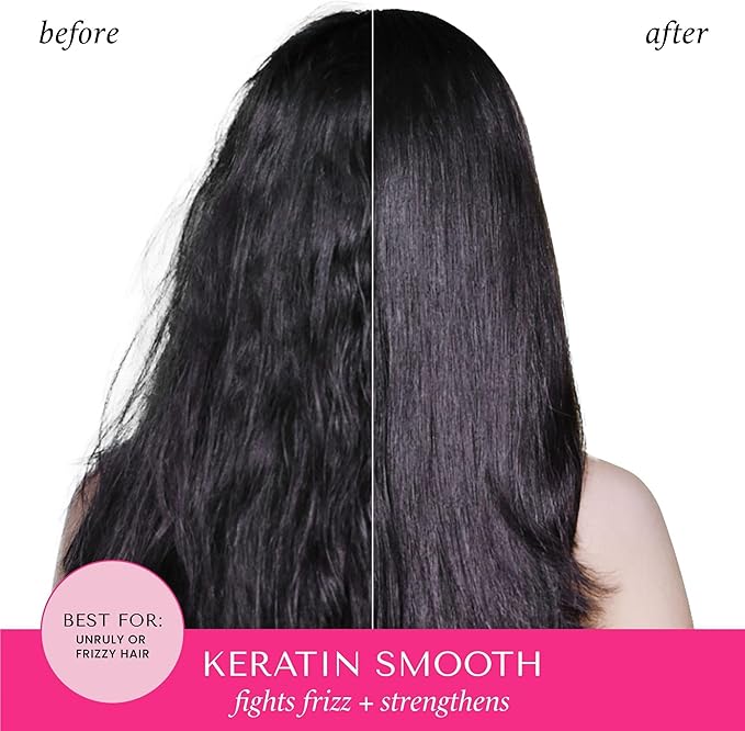 HASK Keratin Smoothing Deep Conditioner Treatment for all hair types colour safe glutenfree sulfatefree parabenfree 1 50mL Packette - Image 5