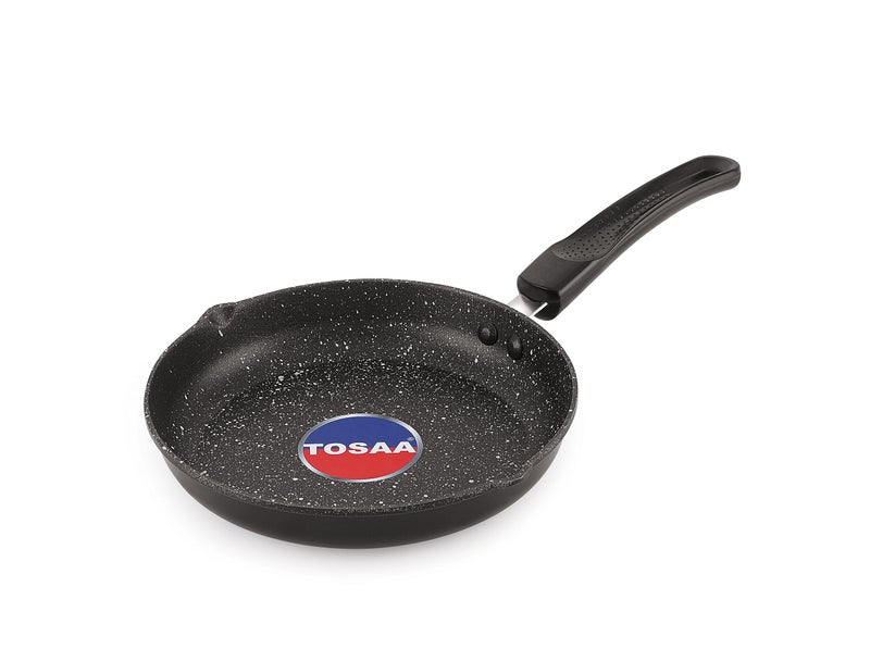TOSAA Non Stick Diecast Mini Pan 17Cm, Black (TCMP17) - Image 3