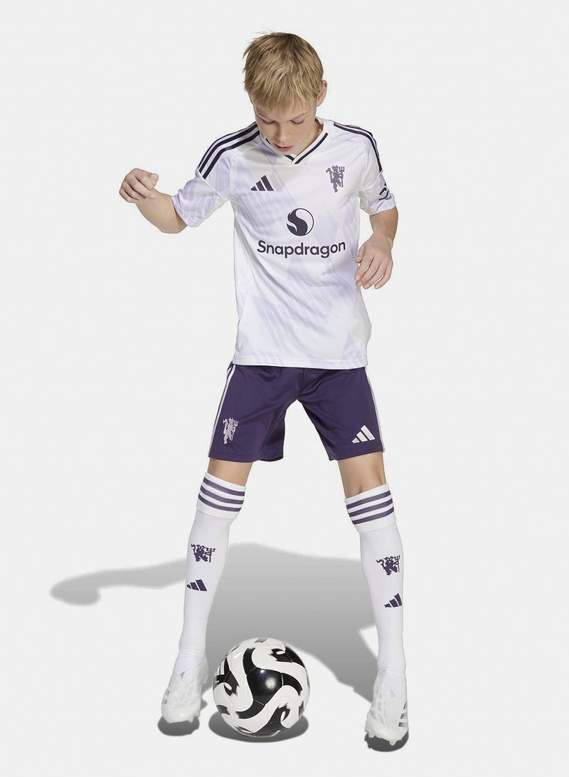 Adidas Manchester United 25/26 Away Jersey Kids - Image 3