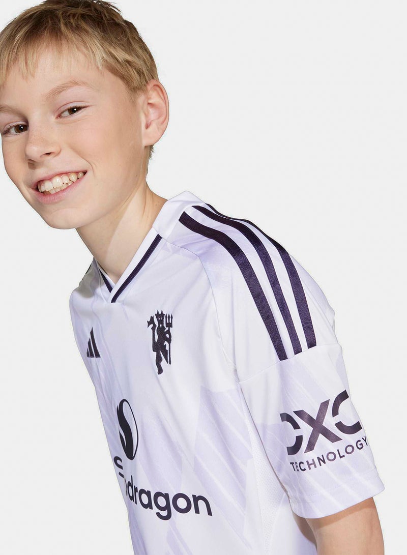 Adidas Manchester United 25/26 Away Jersey Kids - Image 5