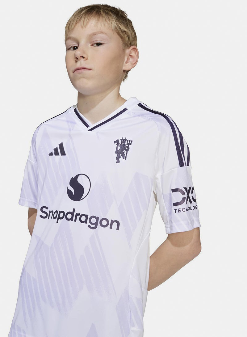 Adidas Manchester United 25/26 Away Jersey Kids - Image 4