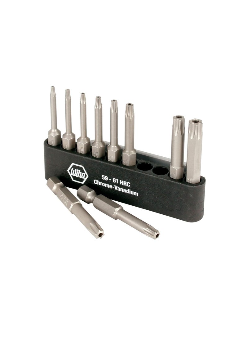 Wiha Wiha 74987 Power Bit Belt Pack with Security Torx Bits T7T40 10Piece  - Image 2