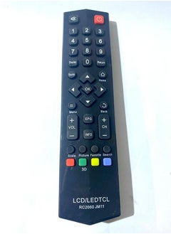 Generic Remote Control For TCL LED/LCD TV Black 