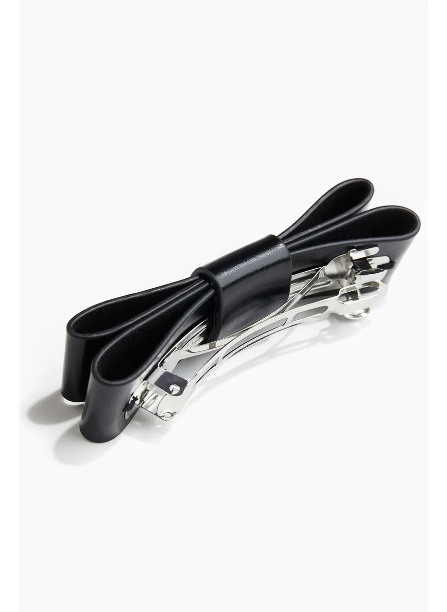اتش اند ام Bow-Decorated Hair Clip