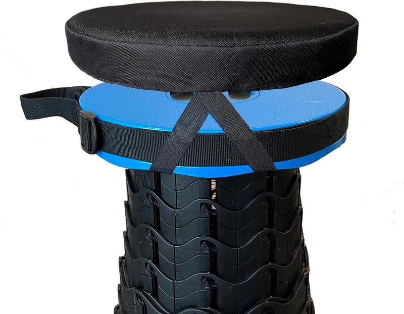 Outward Gear Thick Seat Cushion for Telescopic Stools, Collapsible Stool Chair Pads with Premium Foam, Fits all Round Retractable Folding Stools (Cushion Only) - Image 5