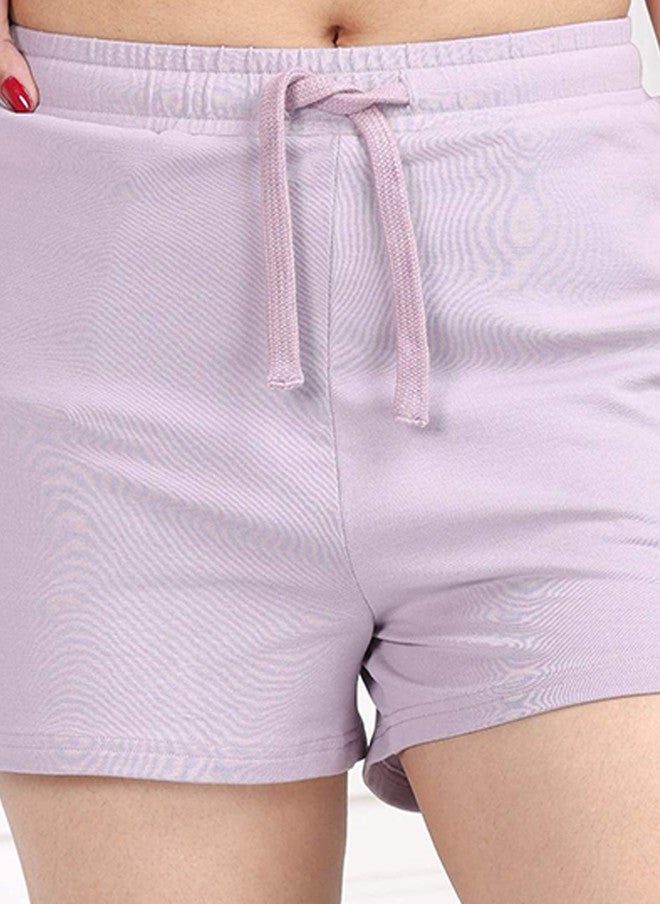 Mlada Store Mlada Relaxed Fit Regular Casual Cotton Shorts with Drawstring and Pockets - Image 5