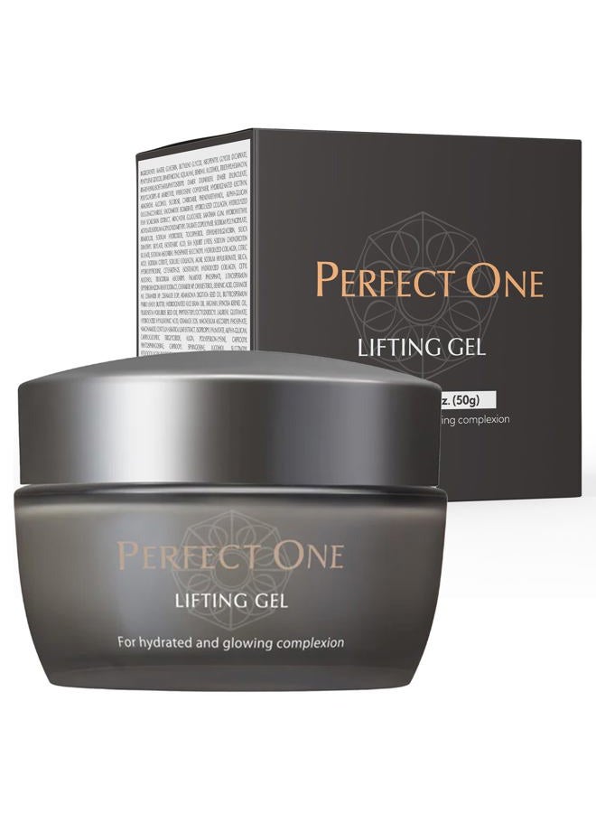 perfect one Lifting Gel - All-in-One Skin Care, Face Serum, Gel Moisturizer - With VC Collagen, Niacinamide, Retinol, and Hyaluronic Acid - Helps The Skin Appear Firmer and Moisturized, 50g - Image 1