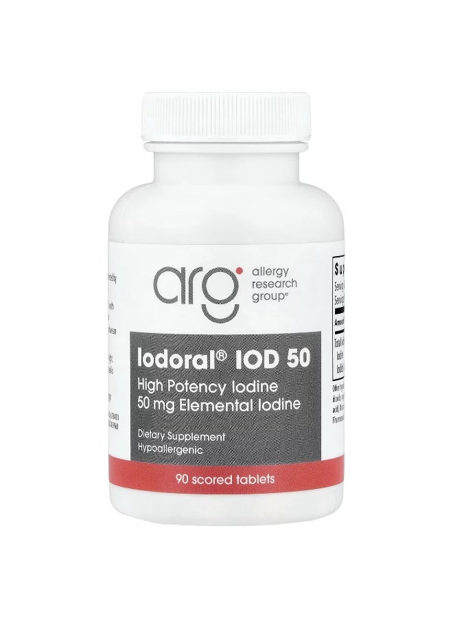 Optimox, Iodoral® IOD 50, 50 mg, 30 Scored Tablets