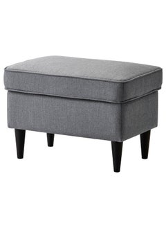 Zaboon Footstool, Nordvalla dark grey  - Image 1