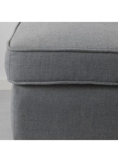Zaboon Footstool, Nordvalla dark grey  - Image 3