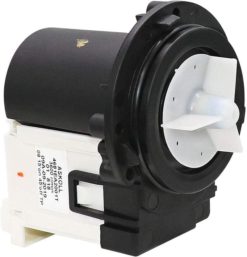 Beaquicy 4681EA2001T OEM Washer Drain Pump Motor Replacement for Kenmore & LG - AP5328388 4681EA1007G 4681EA1007D - Fits WM2101HW WM3270CW WM3431HS WM3770HVA Washing Machines - Image 1