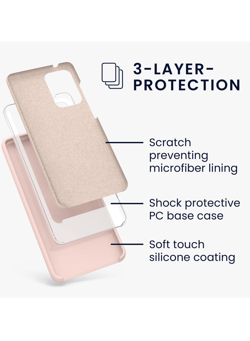 BORTONY Samsung Galaxy A52 5G Case Soft Liquid Silicone with Inside Microfiber Lining Camera Protective Back Cover  - Image 2