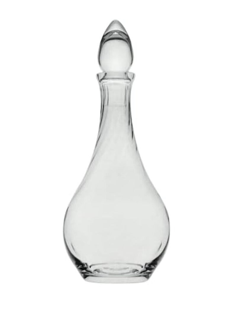 Pasabahce Oil,Vinegar and Juice Bottle,Clear Glass, With Glass Stopper -(1210ml 40 oz)- Symphony Decanter-Turkey Made clear - Image 1