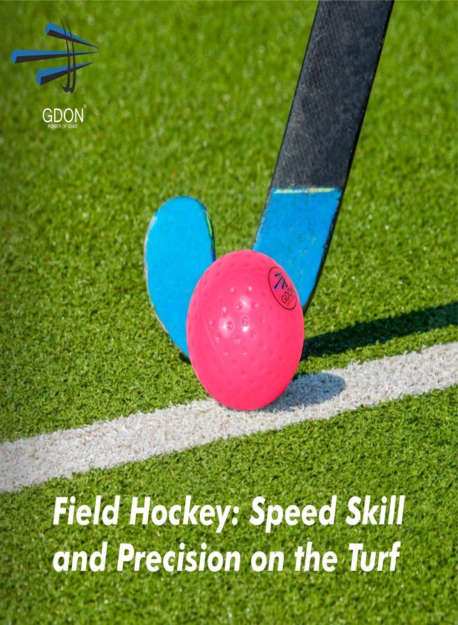 GDON Hockey Hollow Truf Match Practice Balls (Pack of 12 Color Pink) - Image 3